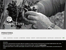 Tablet Screenshot of primaterra.it